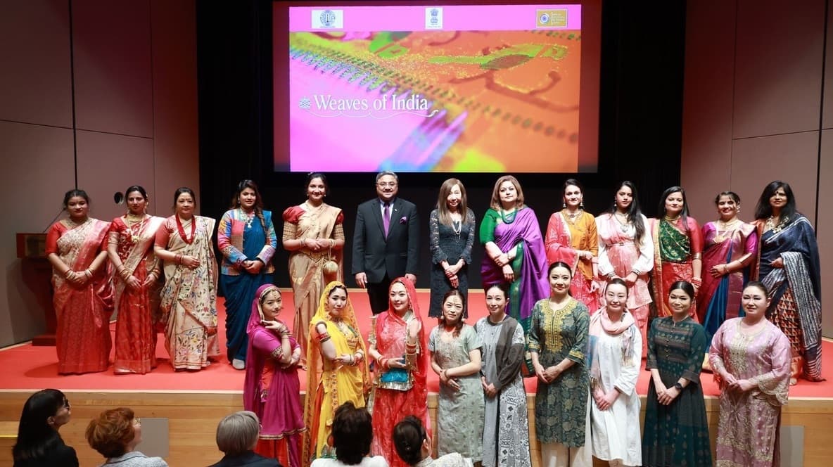 インド大使館でカタックダンス