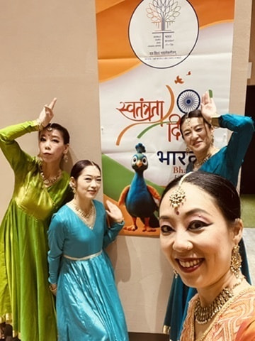 大阪万博でカタックダンスbyカダムジャパン